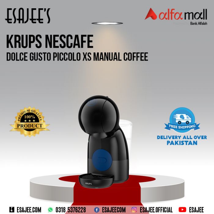 Krups Nescafe Dolce Gusto Piccolo XS Manual Coffee, ESAJEE'S