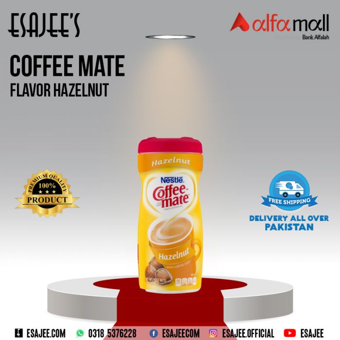 Coffee Mate Flavor Hazelnut 425.2g, ESAJEE'S