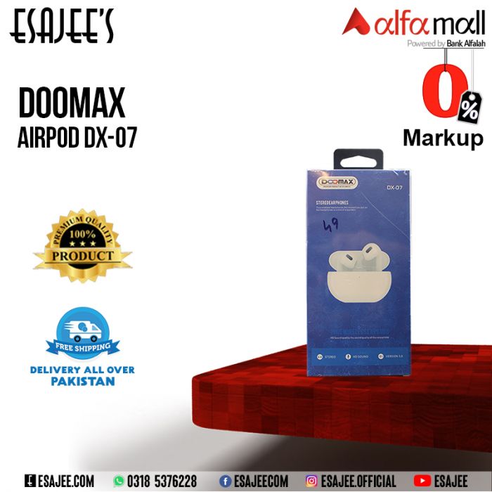 Doomax Airpod DX 07 l Available on Installments l ESAJEE S