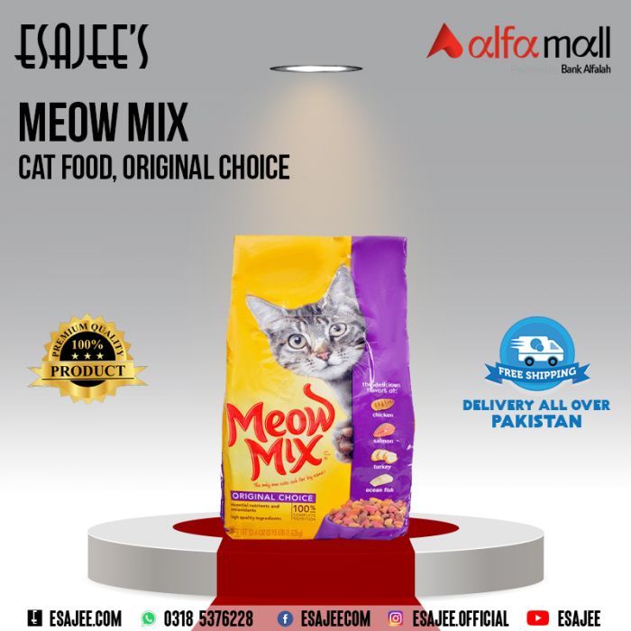 Meow Mix Cat Food Original Choice 1.42kg l ESAJEE S Online