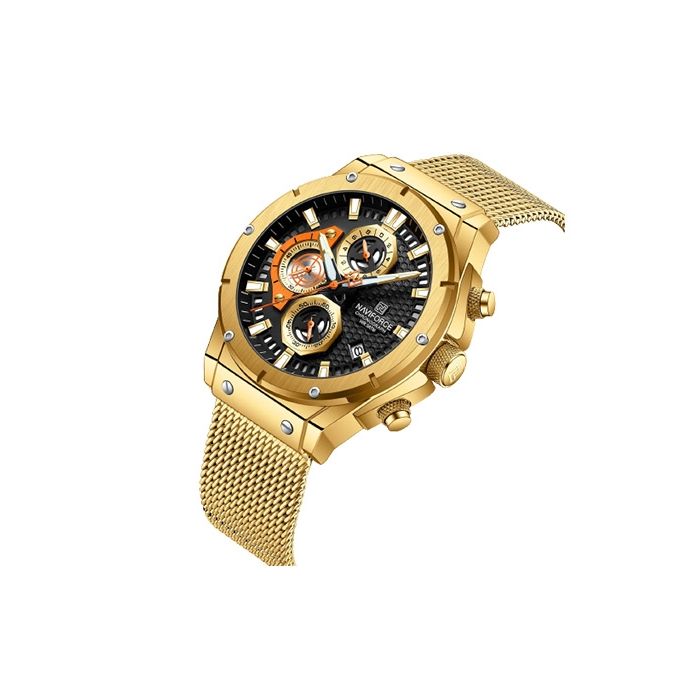 Naviforce Novicius Men's Watch Golden (nf-8027-2) Price in Pakistan ...