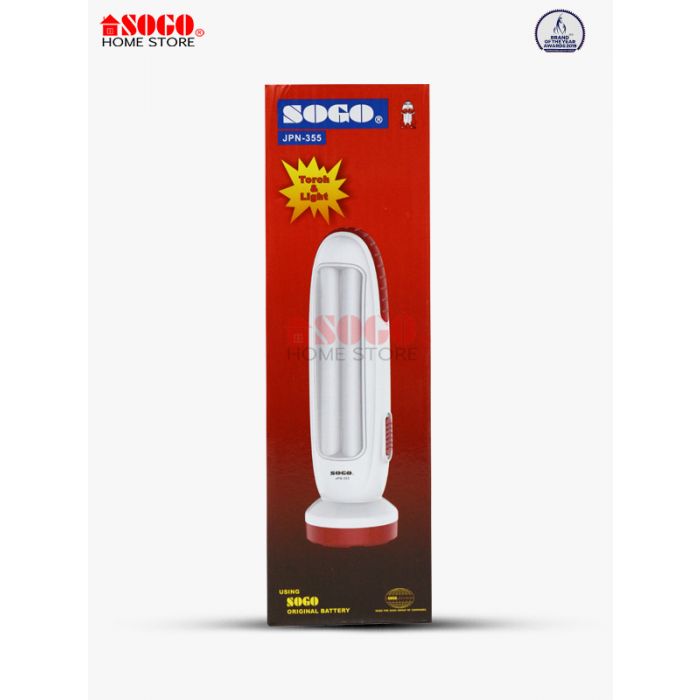 Sogo Rechargeable Emergency Led Lantern & Torch Light (JPN-355)