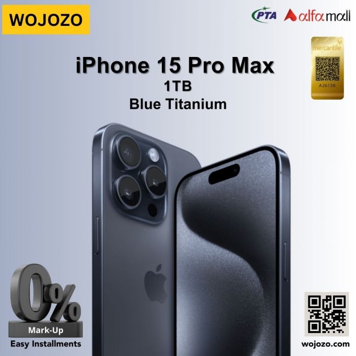 Buy iPhone 15 Pro 1TB Blue Titanium - Apple