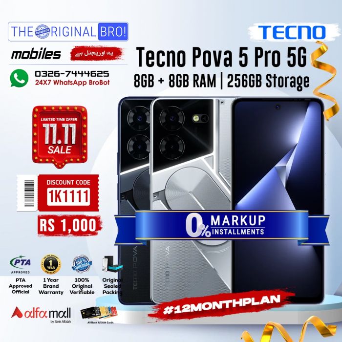 Tecno Pova 5 Pro 5G, Pova 5 Sale Begins: Check Price, Offers, Bank