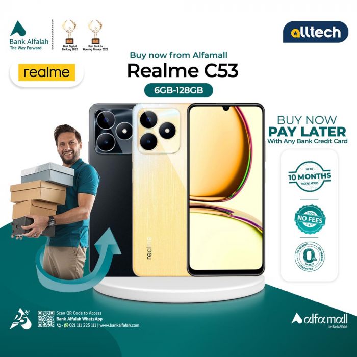 Realme C53 Price in Pakistan, Specs, and Features