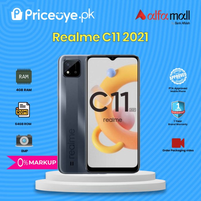 Realme C11 2021 Price in Pakistan 2023
