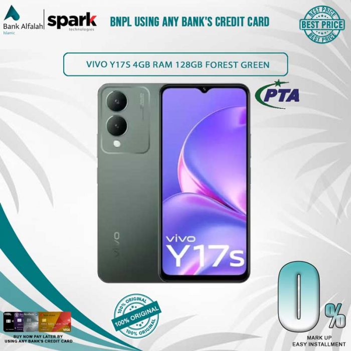 Get Your Vivo Y17s Forest Green 64GB Now