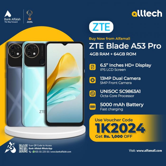 ZTE BLADE A53 PRO(64GB) (New) for Sale in Colombo 3