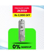 Glam Gas 30G D-14x10 Elec + Gas Color Body Water Heater With Official Warranty Upto 12 Months Installment At 0% markup