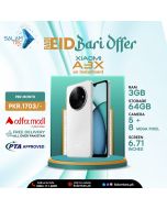 Xiaomi A3X 3gb,64gb On Easy Installments (Upto 12 Months) with 1 Year Brand Warranty & PTA Approved with Giveaways by SALAMTEC & BEST PRICES