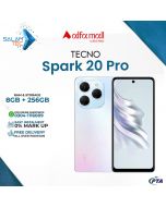 Tecno Spark 20 Pro 8GB RAM 256GB Storage On Easy Installments (12 Months) with 1 Year Brand Warranty & PTA Approved With Free Gift by SALAMTEC & BEST PRICES