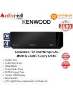 Kenwood 1 Ton Inverter Split AC (Heat & Cool) E-Luxury 1244S | On Installments | With Free Delivery