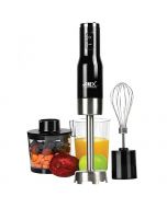 Anex Hand Blender With Beater & Chopper 800 Watts Black (AG-133) With Free Delivery On Installment By Spark Technologies.