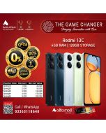 Redmi 13C 4GB-128GB | 1 Year Warranty | PTA Approved | Installments - The Game Changer