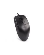 A4Tech OP-620D Wired Optical Mouse - 2x Click Button - 1000 DPI - For PC/Laptop - Black