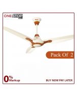 GFC AC DC Ceiling Fan 56 Inch Superior Model Pack Of 2 High quality Brand Warranty Other Bank