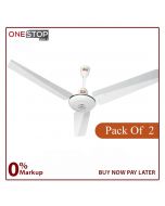 GFC AC DC Ceiling Fan 56 Inch Deluxe Model Pack Of 2 High quality Brand Warranty Other Bank