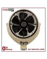 Pak Louvre Bracket Fan 14''Pure Copper Wire Automatic Grills for wider Air-Flow Brand Warranty - Without Installments