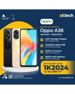 Oppo A38 6GB-128GB | 1 Year Warranty | PTA Approved | Monthly Installments By ALLTECH Upto 12 Months