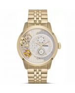 Fossil Men’s Mechanical Gold Stainless Steel Skeleton Dial 44mm Watch ME1137 On 12 Months Installments At 0% Markup