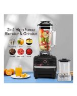 Quality Ice Crush Smoothie Maker Blender Juicers Double Cup Smoothie Blender With Small Jar (Random Color) - ON INSTALLMENT