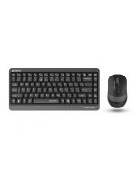 A4Tech 2.4G QuietKey Compact Desktop Set (FGS1110Q) Grey With Free Delivery On Installment By Spark Technologies.