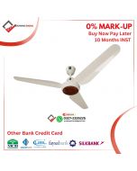 Pak Fan Ceiling 56'' Ac 30 Watt Inverter Energy Saver Remote Control Floral Eco Max Model Offwhite Dark Wood Pure Copper Wire Instalment Other Bank
