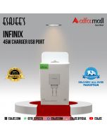 Infinix 45w Charger USB Port l ESAJEE'S