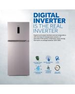 Haier Refrigerator Inverter 14 cubic HRF-336 IBSA Metal Door (Installment) - ET	