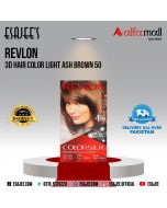 Revlon 3D Hair Color Light Ash Brown 50 | ESAJEE'S