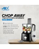 ANEX AG-3140 Deluxe Chopper with Vegetable Cutter ON INSTALLMENTS