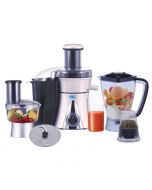 Anex Deluxe Kitchen Robot 700W Black & Silver AG-3151 With Free Delivery On Installment By Spark Technologies.
