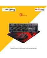 Redragon 3 in 1 Combo Gaming Keyboard Mouse And Mouse Pad (S107) - On Installments - ISPK-0145