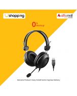 A4Tech ComfortFit Stereo USB Headset (HU-35) - On Installments - ISPK-0156