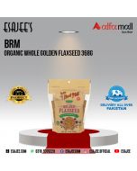 BRM Organic Whole Golden Flaxseed 368g| ESAJEE'S