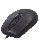 A4Tech OP-720S Optical Mouse - Silent Clicks - 1200 DPI - For PC/Laptop - Black