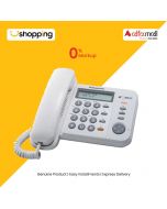 Panasonic Landline Telephone White (KX-TS580MX) - On Installments - ISPK-0106