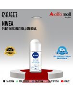 Nivea Pure Invisible Roll On 50ml | ESAJEE'S