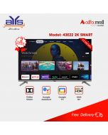 Dawlance 43 Inches 2K Smart Full HD LED TV 43E22 Google TV - On Installment