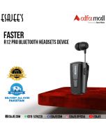 FASTER R12 PRO BLUETOOTH HEADSETS DEVICE| Available On Installment | ESAJEE'S