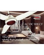 Shaban fans ( AC/DC ) Inverter Ceiling Fan with remote Control 36watt 5 year moter barand warrranty 808