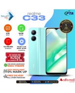 Realme C33 4gb 64gb on Easy installment with Official Warranty and Same Day Delivery In Karachi Only  SALAMTEC BEST PRICES