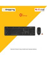 A4Tech Wireless Keyboard & Mouse Combo Black (3330NS) - On Installments - ISPK-0156