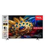 TCL 50C655 50-Inch QLED 4K Google TV (2024), Miracast, Hands Free Voice Control, 60Hz Refresh Rate, Bluetooth, Ram/Rom (2/32GB) - On Installments