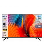 Haier H50P7UX 50-Inch 4K UHD (HQLED) Google TV, Bluetooth, Built-in Wifi, Hands Free Voice Control, Bazel less, Ram/Rom (2/32GB)  - On Installments