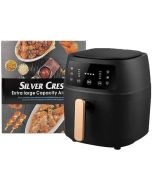  SILVER CREST 8 LITER AIR FRYER WITHOUT OIL TOUCH SCREEN LED (Random Color) - ON INSTALLMENT