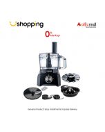 Aardee Food Processor 600W Black (ARCH-8100) - On Installments - ISPK-0128