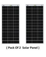 ZIEWNIC ( Pack Of 2 ) Solar Panel 180 Watts Mono Crystalline HALF CUT MONO PERC (180W) Without Installment 