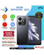 Tecno Spark 20 8gb 256gb On Easy Installments (12 Months) with 1 Year Brand Warranty & PTA Approved With Free Gift by SALAMTEC & BEST PRICES