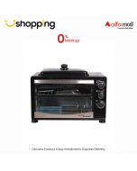 Gaba National Electric Oven With Hot Plate 38Ltr Black (GNO-1538) - On Installments - ISPK-0103